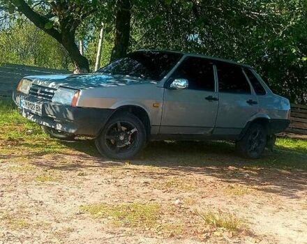 Серый ВАЗ 21099, объемом двигателя 1.6 л и пробегом 190 тыс. км за 1550 $, фото 1 на Automoto.ua