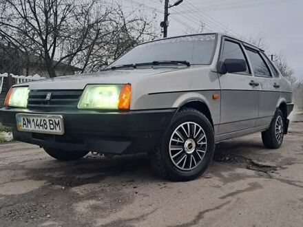 Серый ВАЗ 21099, объемом двигателя 1.6 л и пробегом 192 тыс. км за 1780 $, фото 1 на Automoto.ua