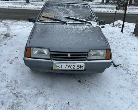Серый ВАЗ 21099, объемом двигателя 1.5 л и пробегом 320 тыс. км за 1000 $, фото 1 на Automoto.ua
