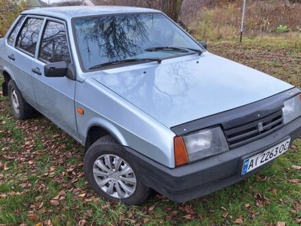 Серый ВАЗ 21099, объемом двигателя 1.6 л и пробегом 444 тыс. км за 1550 $, фото 1 на Automoto.ua