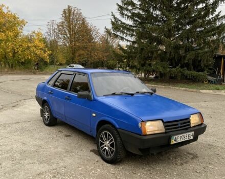 Синий ВАЗ 21099, объемом двигателя 1.5 л и пробегом 143 тыс. км за 1200 $, фото 1 на Automoto.ua