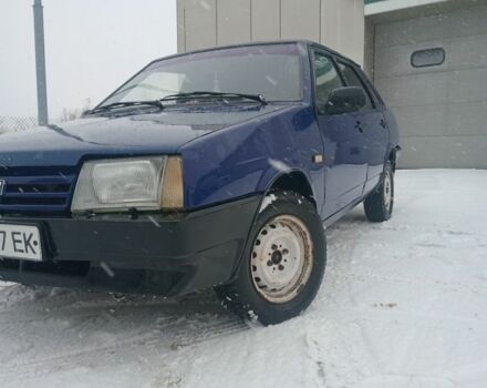Синий ВАЗ 21099, объемом двигателя 1.5 л и пробегом 134 тыс. км за 800 $, фото 2 на Automoto.ua