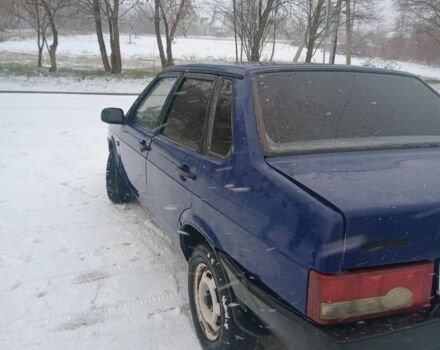 Синий ВАЗ 21099, объемом двигателя 1.5 л и пробегом 134 тыс. км за 800 $, фото 5 на Automoto.ua