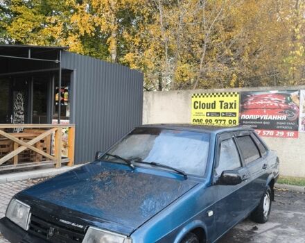 Синий ВАЗ 21099, объемом двигателя 1.5 л и пробегом 150 тыс. км за 1000 $, фото 1 на Automoto.ua