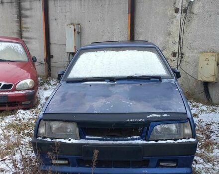 Синий ВАЗ 21099, объемом двигателя 1.5 л и пробегом 1000 тыс. км за 394 $, фото 1 на Automoto.ua