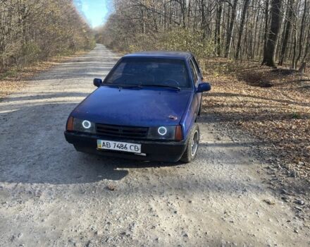 Синий ВАЗ 21099, объемом двигателя 1.5 л и пробегом 2 тыс. км за 836 $, фото 1 на Automoto.ua