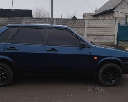 Синій ВАЗ 21099, об'ємом двигуна 1.5 л та пробігом 123 тис. км за 830 $, фото 3 на Automoto.ua