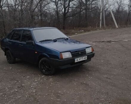 Синій ВАЗ 21099, об'ємом двигуна 1.5 л та пробігом 123 тис. км за 830 $, фото 5 на Automoto.ua