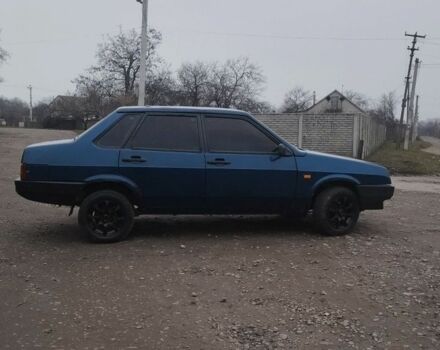 Синій ВАЗ 21099, об'ємом двигуна 1.5 л та пробігом 123 тис. км за 830 $, фото 2 на Automoto.ua