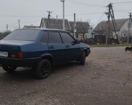 Синій ВАЗ 21099, об'ємом двигуна 1.5 л та пробігом 123 тис. км за 830 $, фото 6 на Automoto.ua
