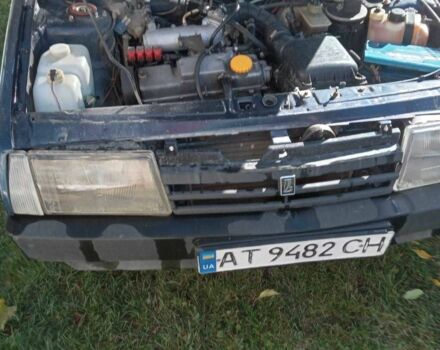 Синий ВАЗ 21099, объемом двигателя 1.5 л и пробегом 245 тыс. км за 950 $, фото 1 на Automoto.ua