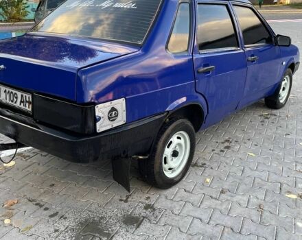 ВАЗ 21099 2006 в Ставище на Automoto.ua Синий ВАЗ 21099, объемом двигателя 1.6 л и пробегом 280 тыс. км за 1000 $, фото 10 на Automoto.ua
