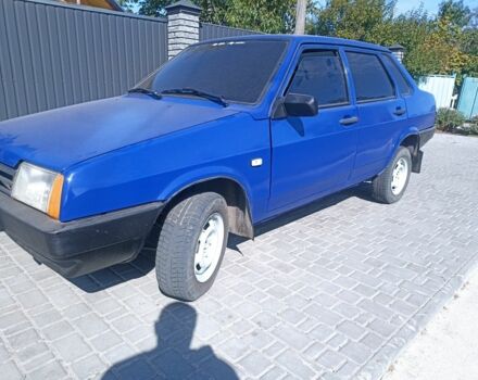 ВАЗ 21099 2006 в Ставище на Automoto.ua Синий ВАЗ 21099, объемом двигателя 1.6 л и пробегом 280 тыс. км за 1000 $, фото 3 на Automoto.ua