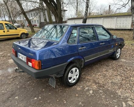 Синий ВАЗ 21099, объемом двигателя 1.6 л и пробегом 208 тыс. км за 2200 $, фото 2 на Automoto.ua