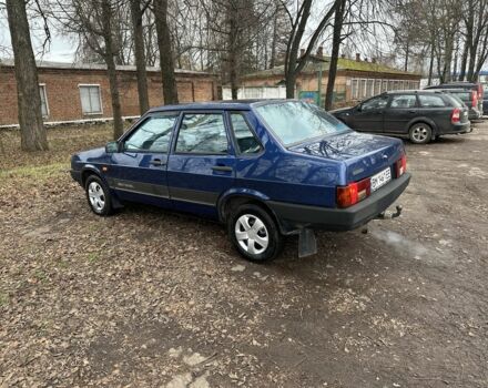 Синий ВАЗ 21099, объемом двигателя 1.6 л и пробегом 208 тыс. км за 2200 $, фото 4 на Automoto.ua