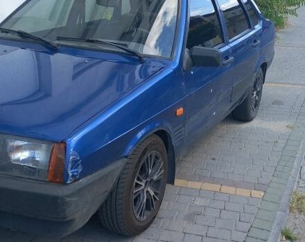 Синий ВАЗ 21099, объемом двигателя 1.6 л и пробегом 2 тыс. км за 1000 $, фото 2 на Automoto.ua