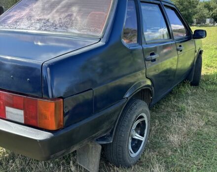 Синий ВАЗ 21099, объемом двигателя 1.6 л и пробегом 156 тыс. км за 1850 $, фото 3 на Automoto.ua