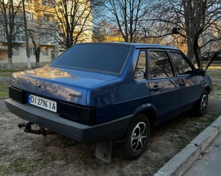 Синий ВАЗ 21099, объемом двигателя 1.6 л и пробегом 210 тыс. км за 2000 $, фото 2 на Automoto.ua