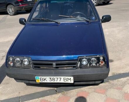 Синій ВАЗ 21099, об'ємом двигуна 1.6 л та пробігом 193 тис. км за 1100 $, фото 1 на Automoto.ua