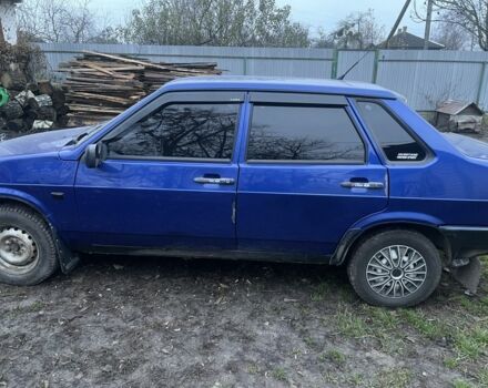 Синій ВАЗ 21099, об'ємом двигуна 1.5 л та пробігом 10 тис. км за 1500 $, фото 3 на Automoto.ua