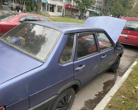 Синій ВАЗ 21099, об'ємом двигуна 1.5 л та пробігом 60 тис. км за 1000 $, фото 4 на Automoto.ua