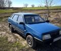 Синий ВАЗ 21099, объемом двигателя 1.5 л и пробегом 200 тыс. км за 1250 $, фото 1 на Automoto.ua