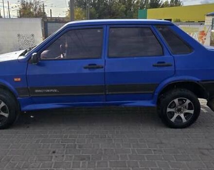 Синій ВАЗ 21099, об'ємом двигуна 1.5 л та пробігом 100 тис. км за 1000 $, фото 2 на Automoto.ua