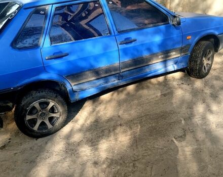 Синій ВАЗ 21099, об'ємом двигуна 1.5 л та пробігом 200 тис. км за 600 $, фото 2 на Automoto.ua