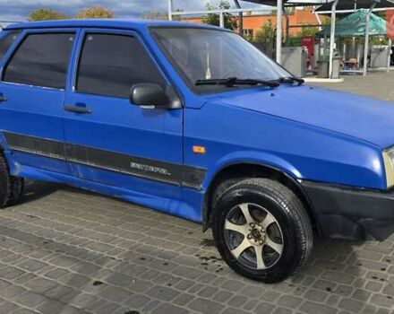 Синій ВАЗ 21099, об'ємом двигуна 1.5 л та пробігом 100 тис. км за 1000 $, фото 7 на Automoto.ua