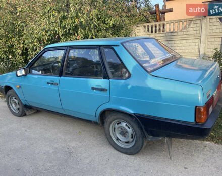 Синий ВАЗ 21099, объемом двигателя 1.5 л и пробегом 167 тыс. км за 1332 $, фото 1 на Automoto.ua