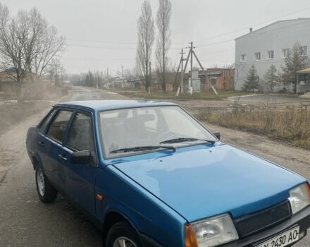 Синий ВАЗ 21099, объемом двигателя 0 л и пробегом 200 тыс. км за 800 $, фото 12 на Automoto.ua