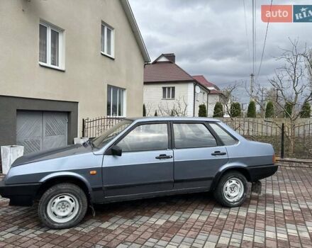 Синий ВАЗ 21099, объемом двигателя 1.3 л и пробегом 149 тыс. км за 1400 $, фото 5 на Automoto.ua