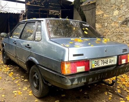 Синий ВАЗ 21099, объемом двигателя 1.5 л и пробегом 95 тыс. км за 1000 $, фото 2 на Automoto.ua
