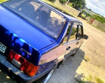 Синий ВАЗ 21099, объемом двигателя 1.5 л и пробегом 0 тыс. км за 1350 $, фото 2 на Automoto.ua