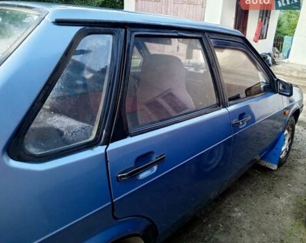 Синий ВАЗ 21099, объемом двигателя 1.5 л и пробегом 205 тыс. км за 900 $, фото 2 на Automoto.ua