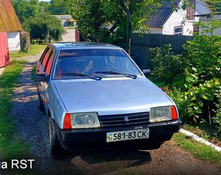 Синий ВАЗ 21099, объемом двигателя 1.3 л и пробегом 100 тыс. км за 1500 $, фото 1 на Automoto.ua