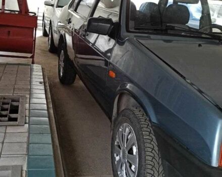 Синий ВАЗ 21099, объемом двигателя 1.5 л и пробегом 220 тыс. км за 900 $, фото 3 на Automoto.ua