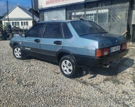 Синій ВАЗ 21099, об'ємом двигуна 1.5 л та пробігом 285 тис. км за 1100 $, фото 1 на Automoto.ua