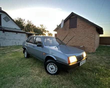 Синій ВАЗ 21099, об'ємом двигуна 1.3 л та пробігом 90 тис. км за 1400 $, фото 3 на Automoto.ua