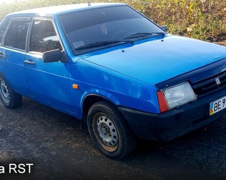 Синий ВАЗ 21099, объемом двигателя 1.5 л и пробегом 200 тыс. км за 960 $, фото 4 на Automoto.ua
