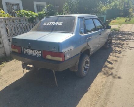 Синій ВАЗ 21099, об'ємом двигуна 2 л та пробігом 5 тис. км за 1000 $, фото 3 на Automoto.ua