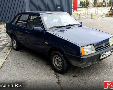 Синій ВАЗ 21099, об'ємом двигуна 1.3 л та пробігом 0 тис. км за 1500 $, фото 5 на Automoto.ua
