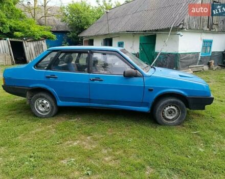Синий ВАЗ 21099, объемом двигателя 1.5 л и пробегом 200 тыс. км за 500 $, фото 2 на Automoto.ua