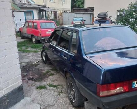 Синий ВАЗ 21099, объемом двигателя 1.5 л и пробегом 270 тыс. км за 1300 $, фото 4 на Automoto.ua