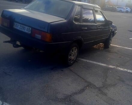 Синий ВАЗ 21099, объемом двигателя 1.5 л и пробегом 0 тыс. км за 900 $, фото 3 на Automoto.ua