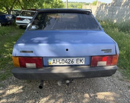 Синій ВАЗ 21099, об'ємом двигуна 1.5 л та пробігом 200 тис. км за 502 $, фото 1 на Automoto.ua