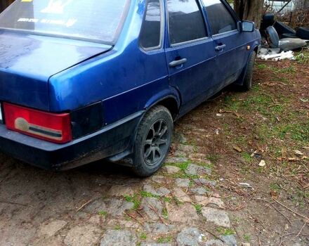 Синий ВАЗ 21099, объемом двигателя 1.5 л и пробегом 121 тыс. км за 800 $, фото 7 на Automoto.ua