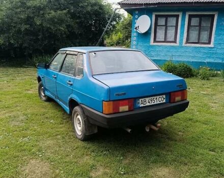 Синий ВАЗ 21099, объемом двигателя 1.5 л и пробегом 200 тыс. км за 500 $, фото 1 на Automoto.ua