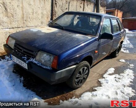 Синий ВАЗ 21099, объемом двигателя 1.5 л и пробегом 0 тыс. км за 623 $, фото 4 на Automoto.ua