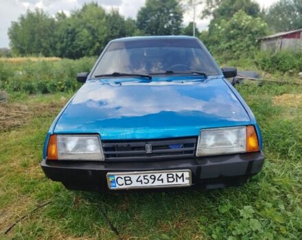 Синий ВАЗ 21099, объемом двигателя 1.5 л и пробегом 1 тыс. км за 1328 $, фото 1 на Automoto.ua